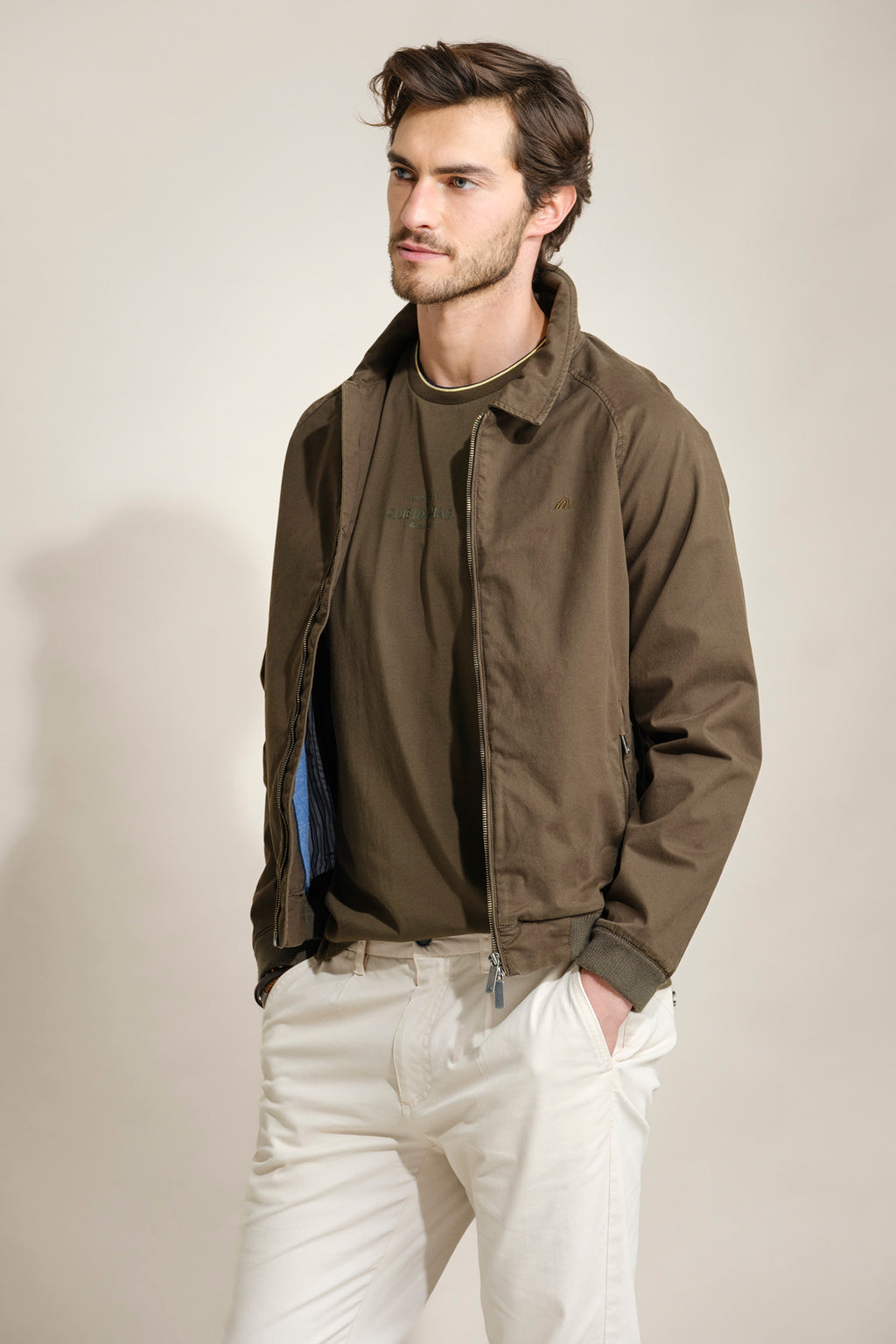 CAZADORA BOMBER DE SARGABREAST-POCKET BOMBER JACKET