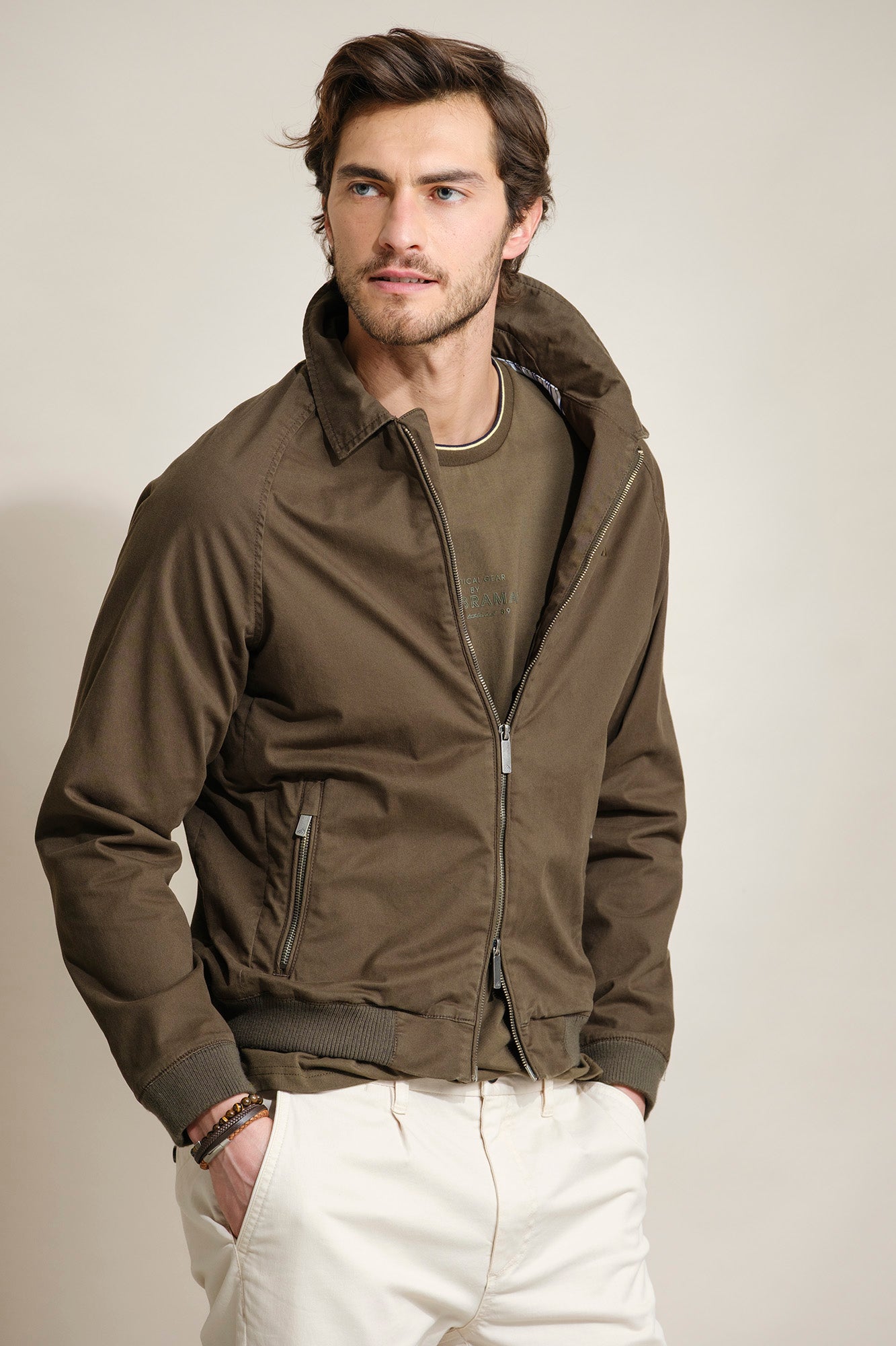 CAZADORA BOMBER DE SARGABREAST-POCKET BOMBER JACKET