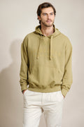 SWEATSHIRT COM CAPUZ COM BORDADO QUEBRAMAR