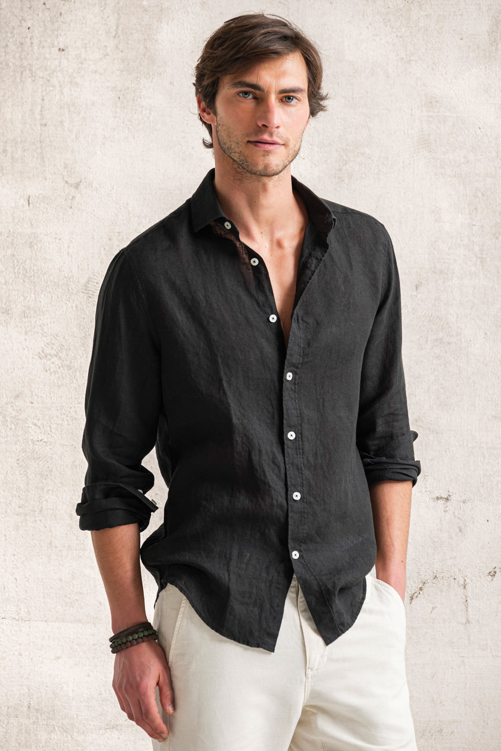 CAMISA BÁSICA 100% LINO