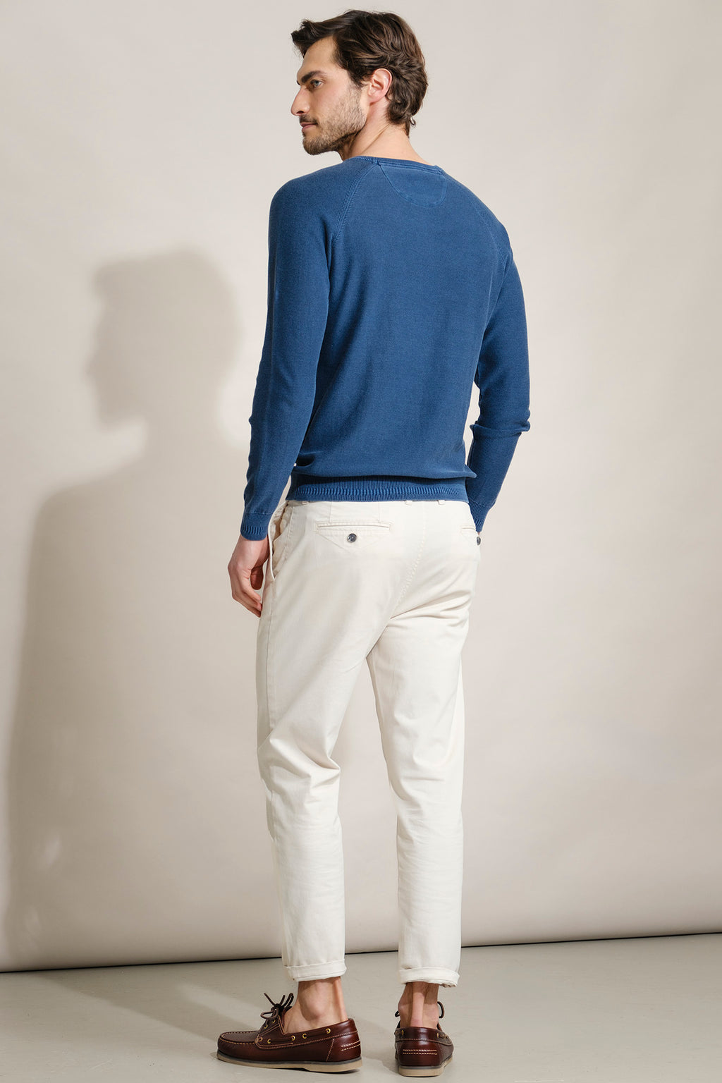 JERSEY DE PUNTO CON CUELLO REDONDO
