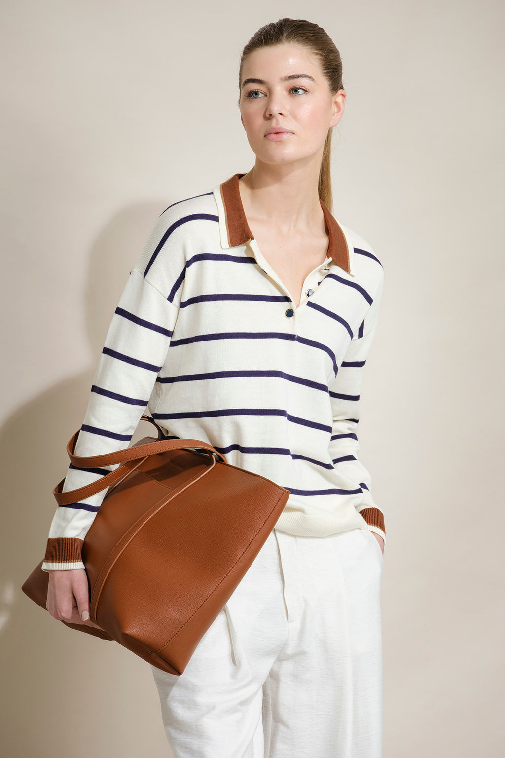 BOLSO SHOPPER CAMEL