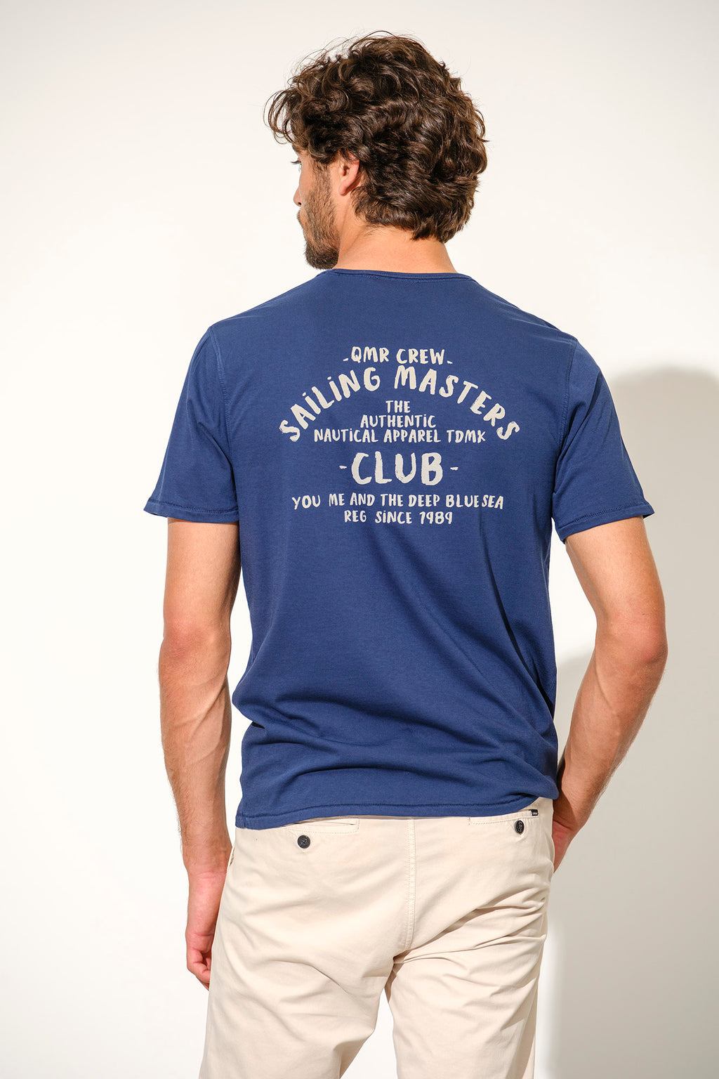 CAMISETA CON ESTAMPADO SAILING MASTERS
