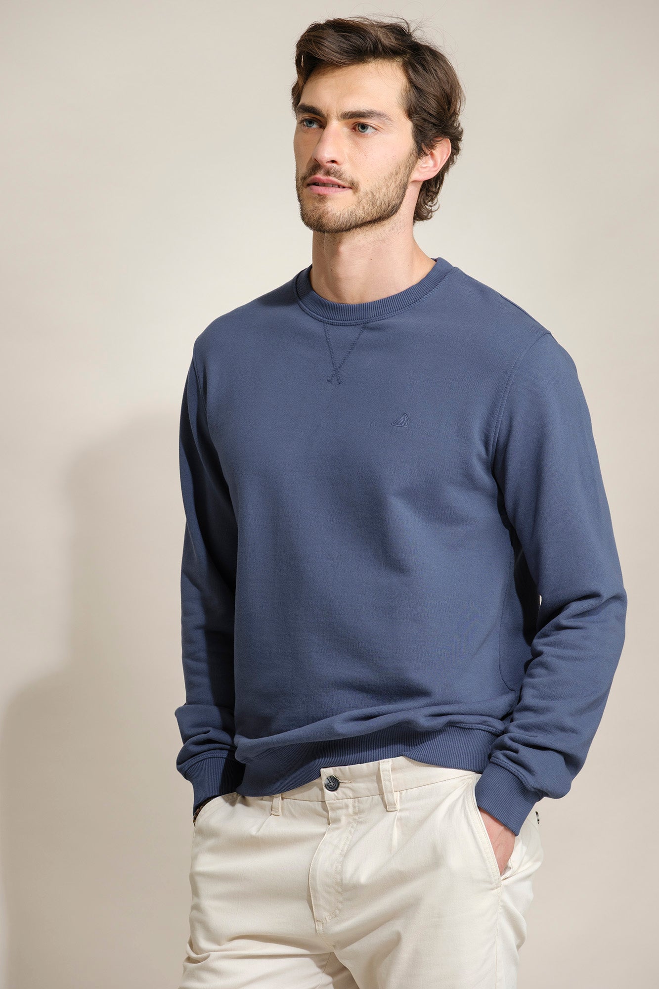 SWEATSHIRT BÁSICA DECOTE REDONDO