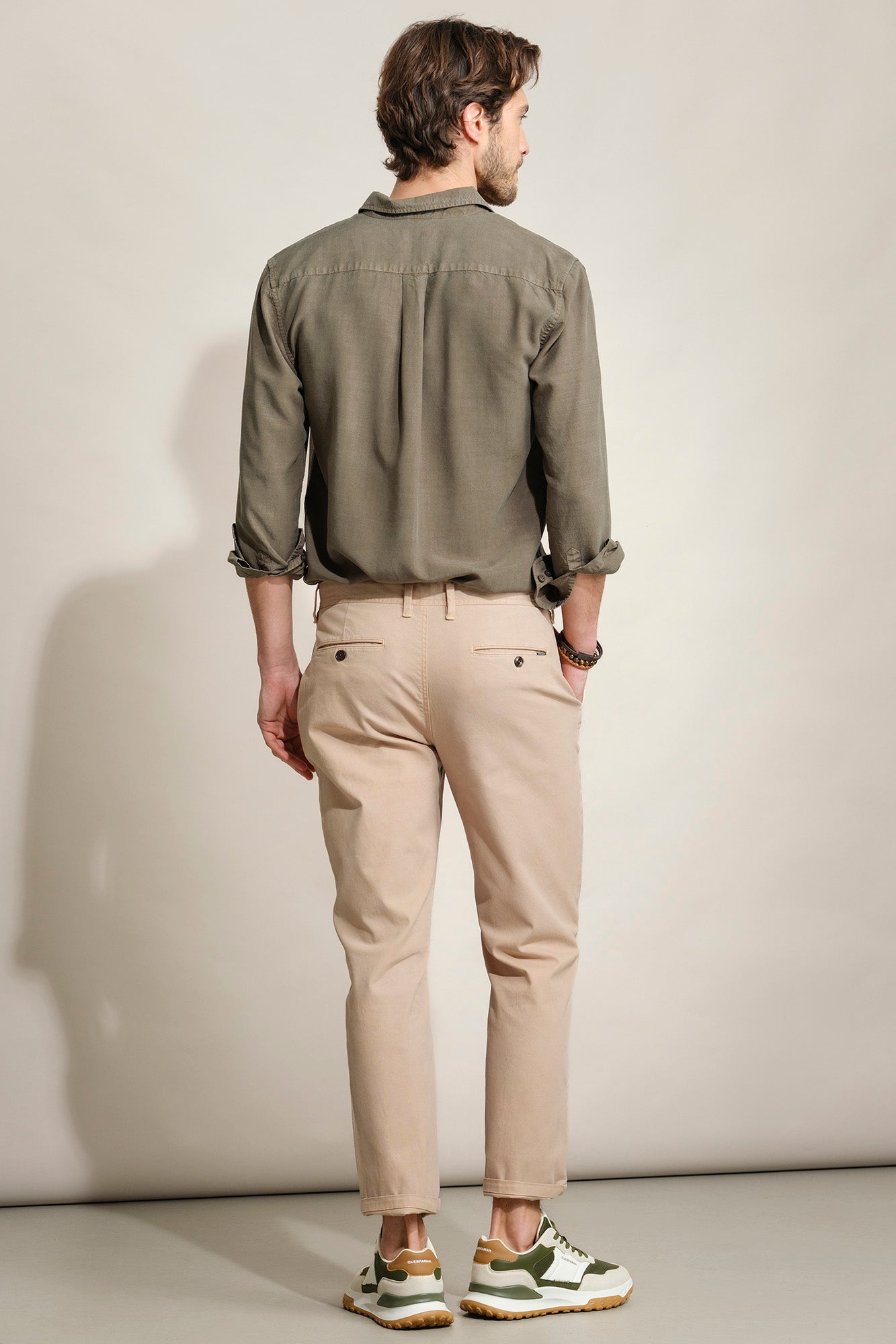 CALÇAS CHINO REGULAR FIT