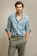 CAMISA AOS QUADRADOS REGULAR