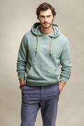 SUDADERA CON CAPUCHA Y BORDADO