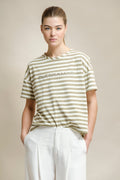 T-SHIRT RISCAS COM BORDADO