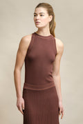 TOP HALTER EM MALHA