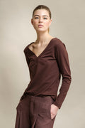 LONGSLEEVE COM DECOTE EM V