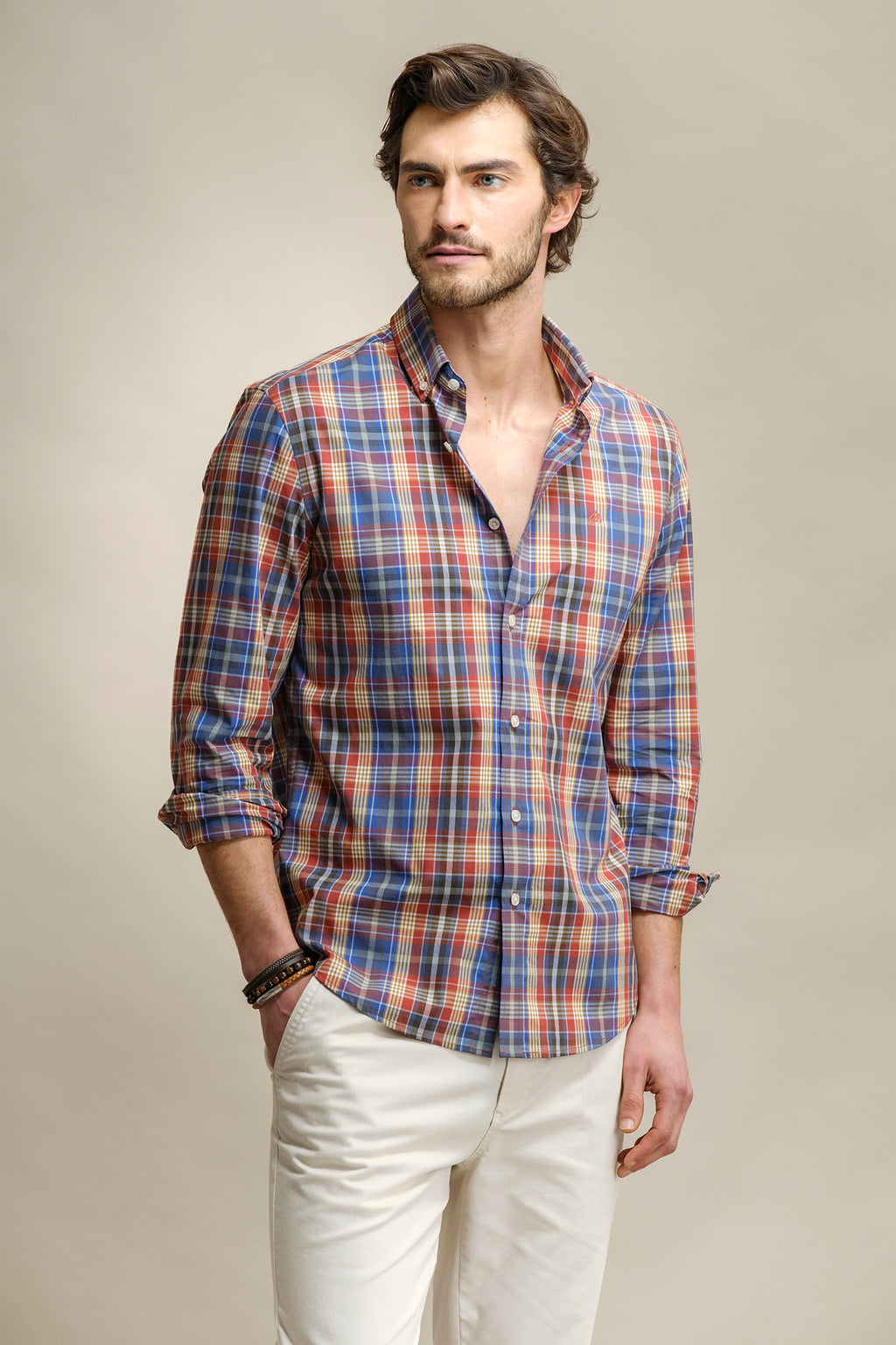 CAMISA AOS QUADRADOS