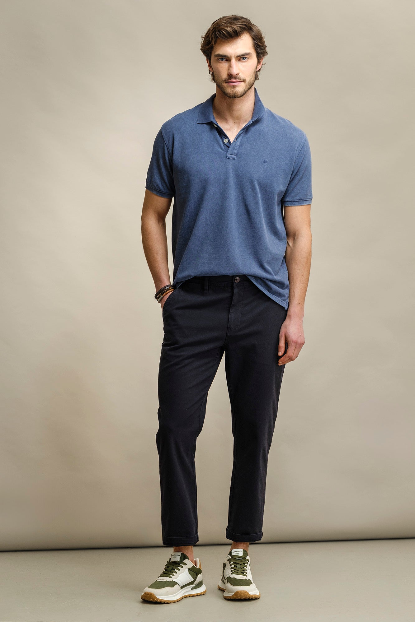 CALÇAS CHINO REGULAR FIT