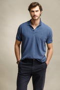 POLO PIQUET COM EFEITO LAVADO