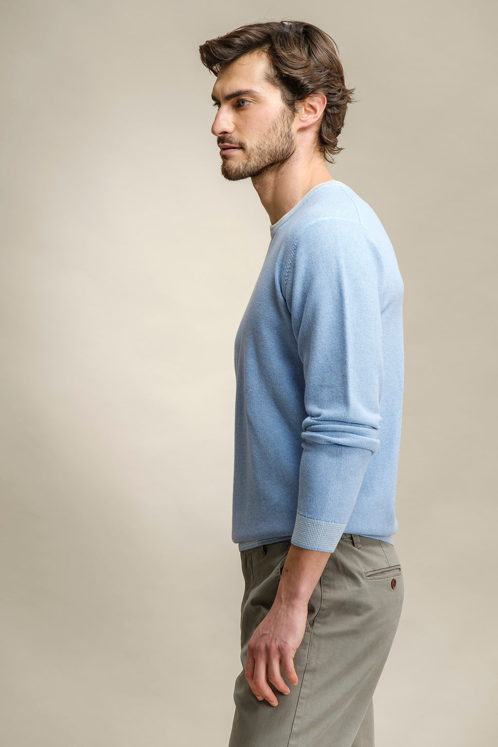 CAMISOLA EM ALGODÃO COM MICROESTRUTURA