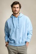 SWEATSHIRT COM CAPUZ COM BORDADO QUEBRAMAR