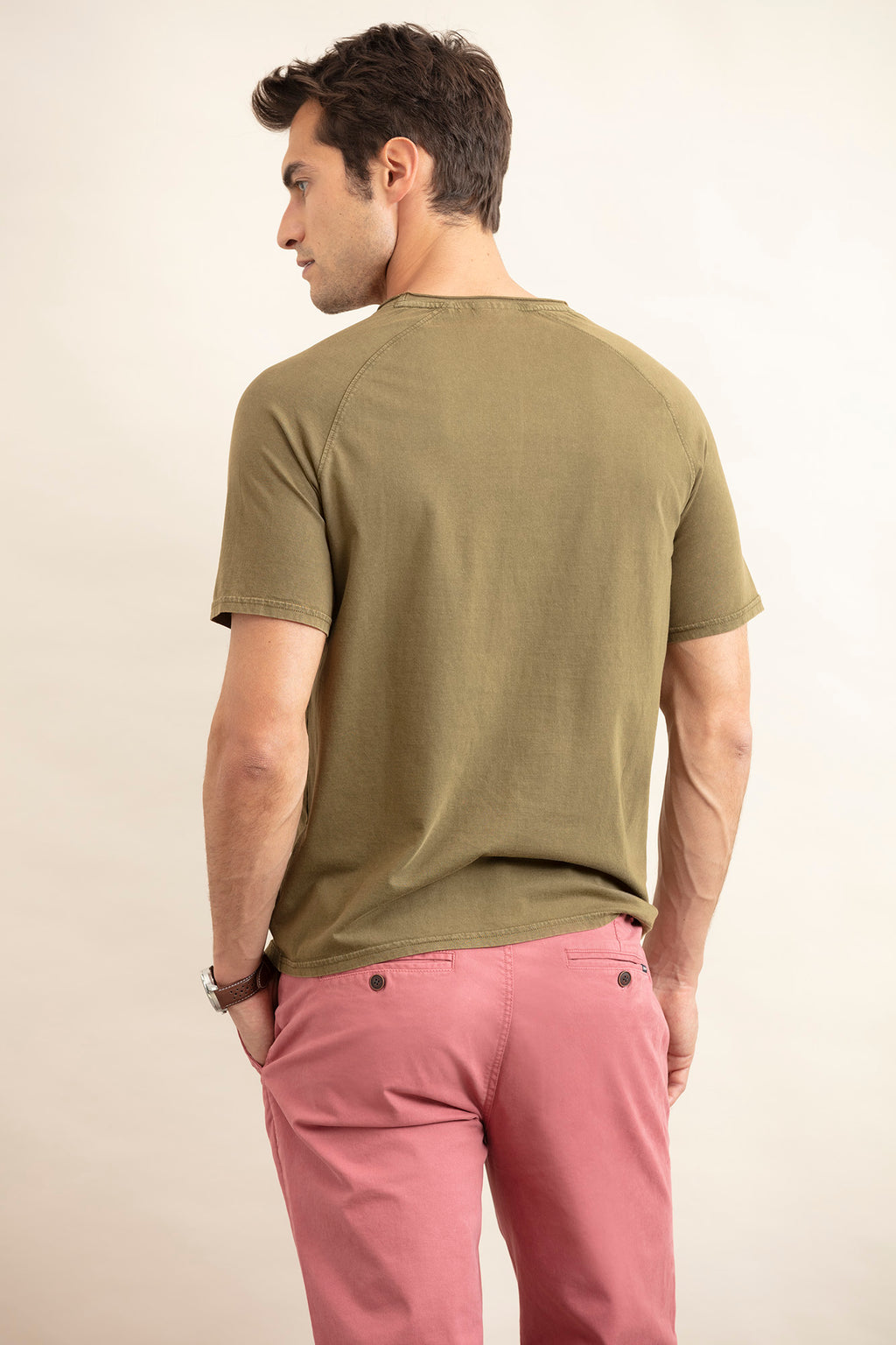 T-SHIRT  EM LAVA DYE