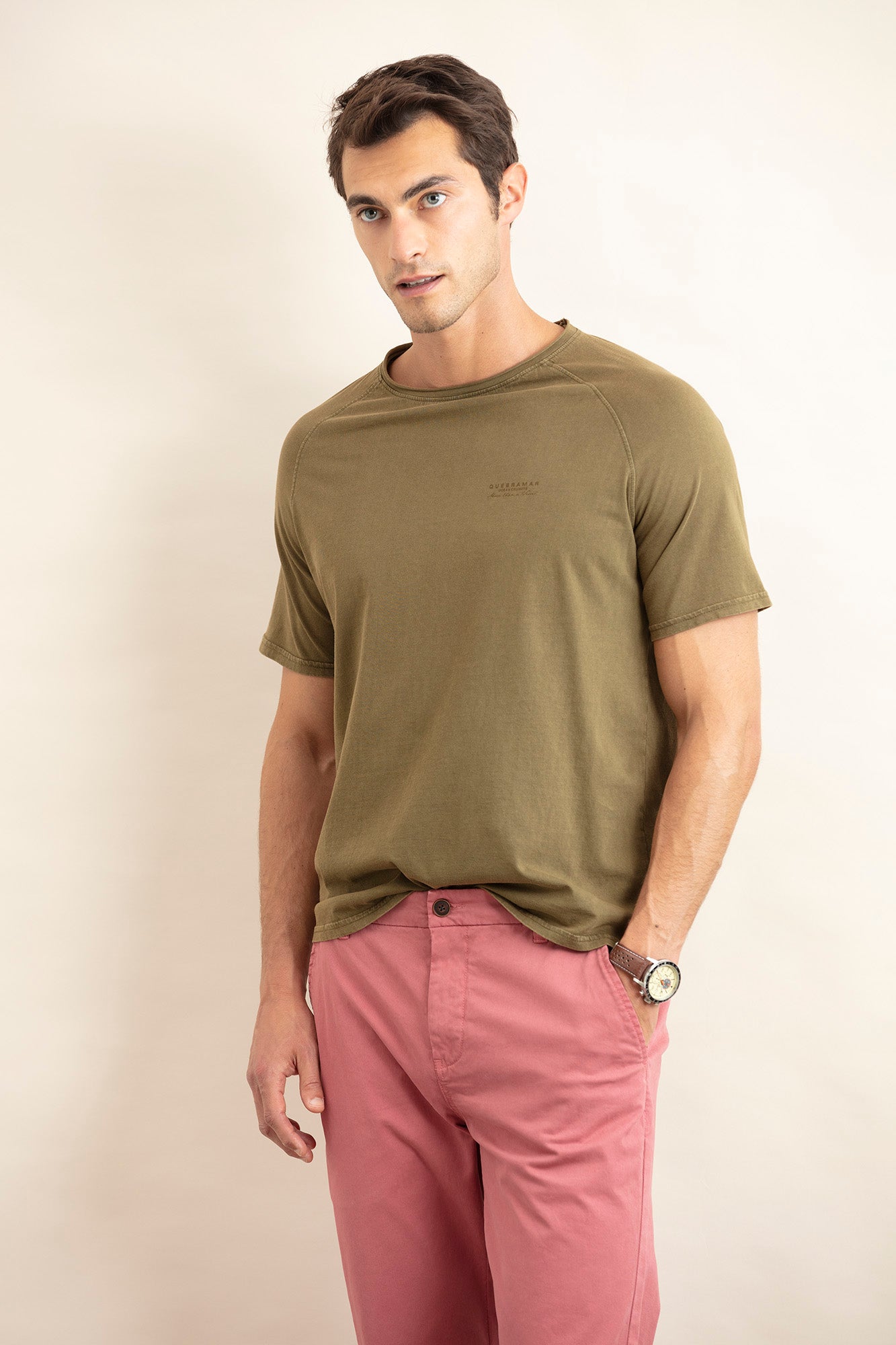 T-SHIRT  EM LAVA DYE