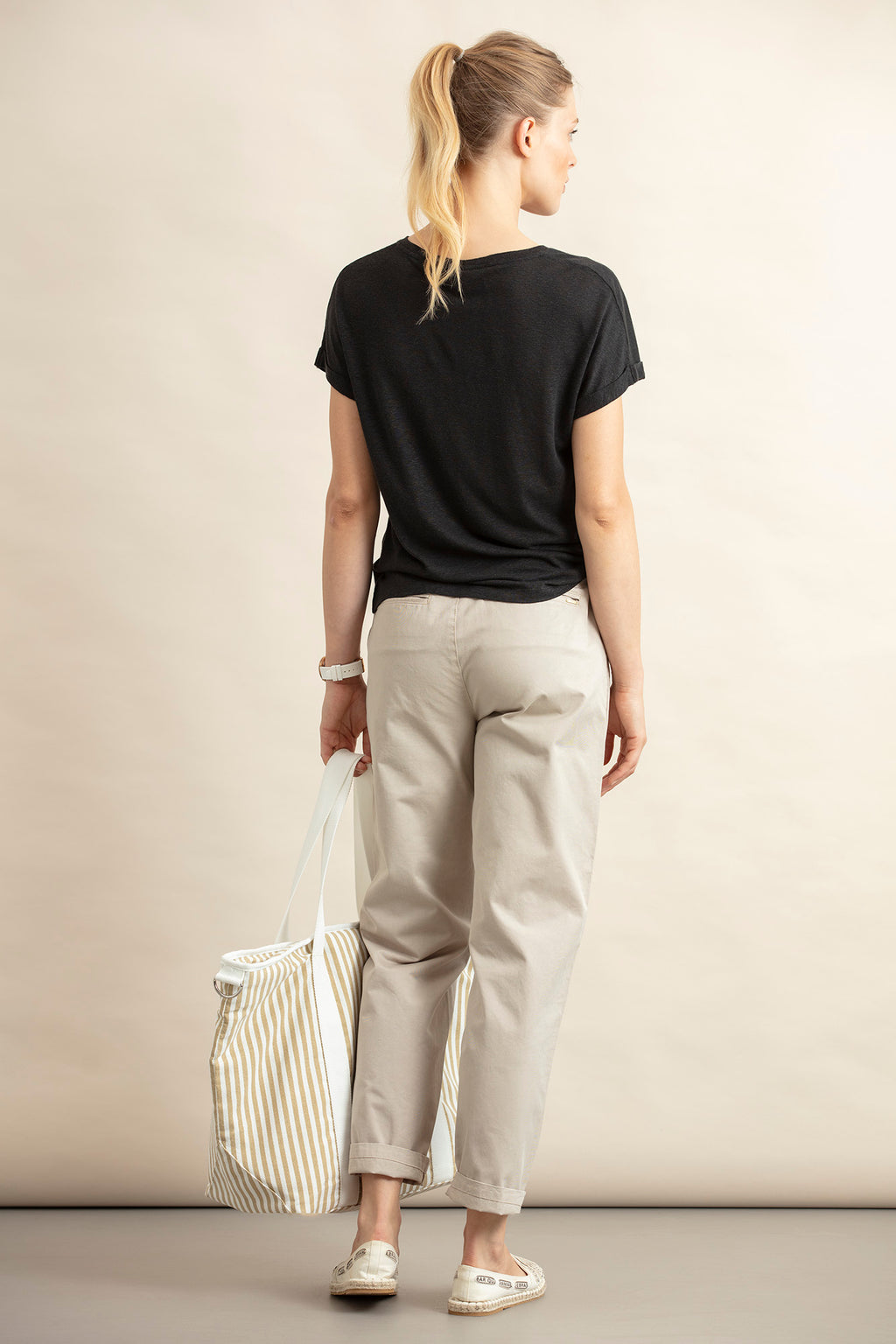 CALÇAS CHINO LOOSE FIT