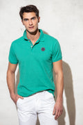 POLO PIQUET COM BADGE