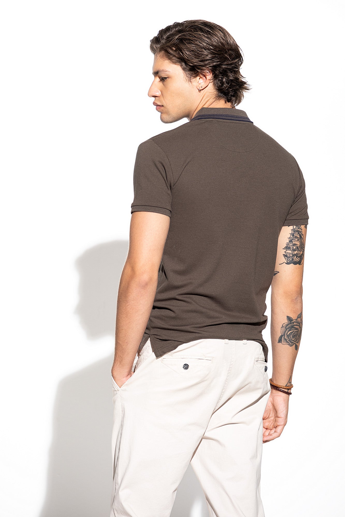 POLO EM MICRO PIQUET SLIM FIT
