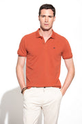 POLO PIQUET COM LOGO A CONTRASTE