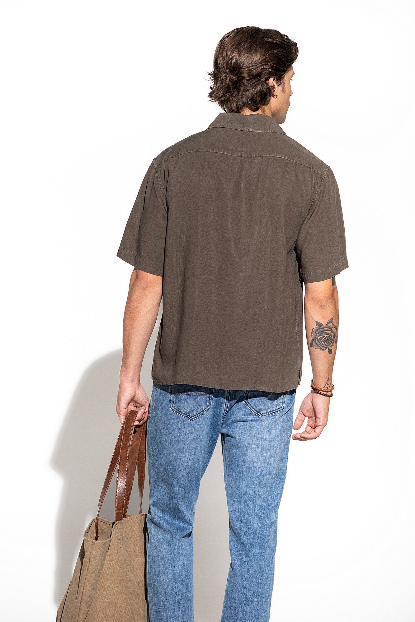 CAMISA DE MANGA CORTA EN TENCEL™