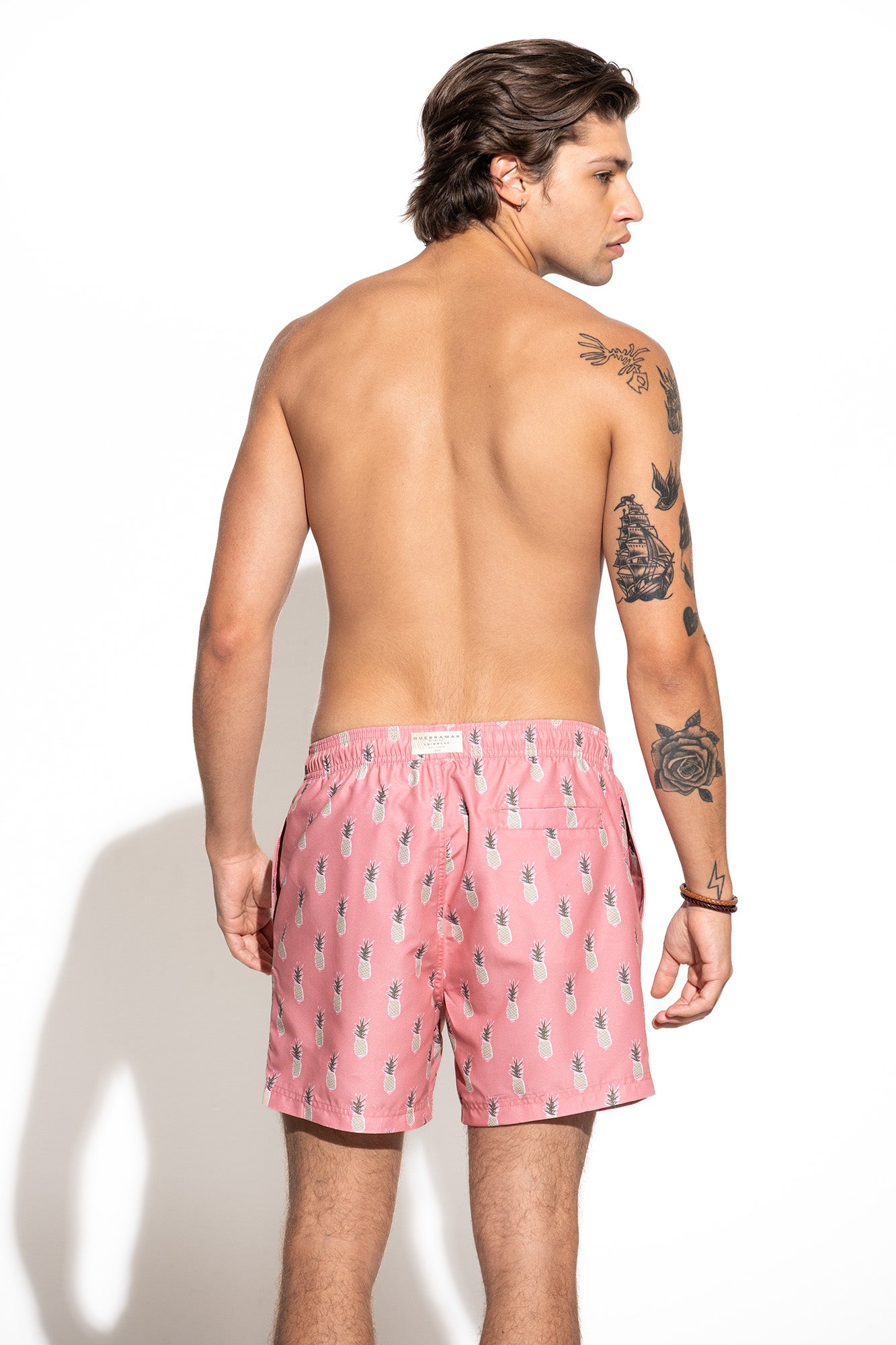 CALÇÕES DE BANHO COM PRINT ANANÁS