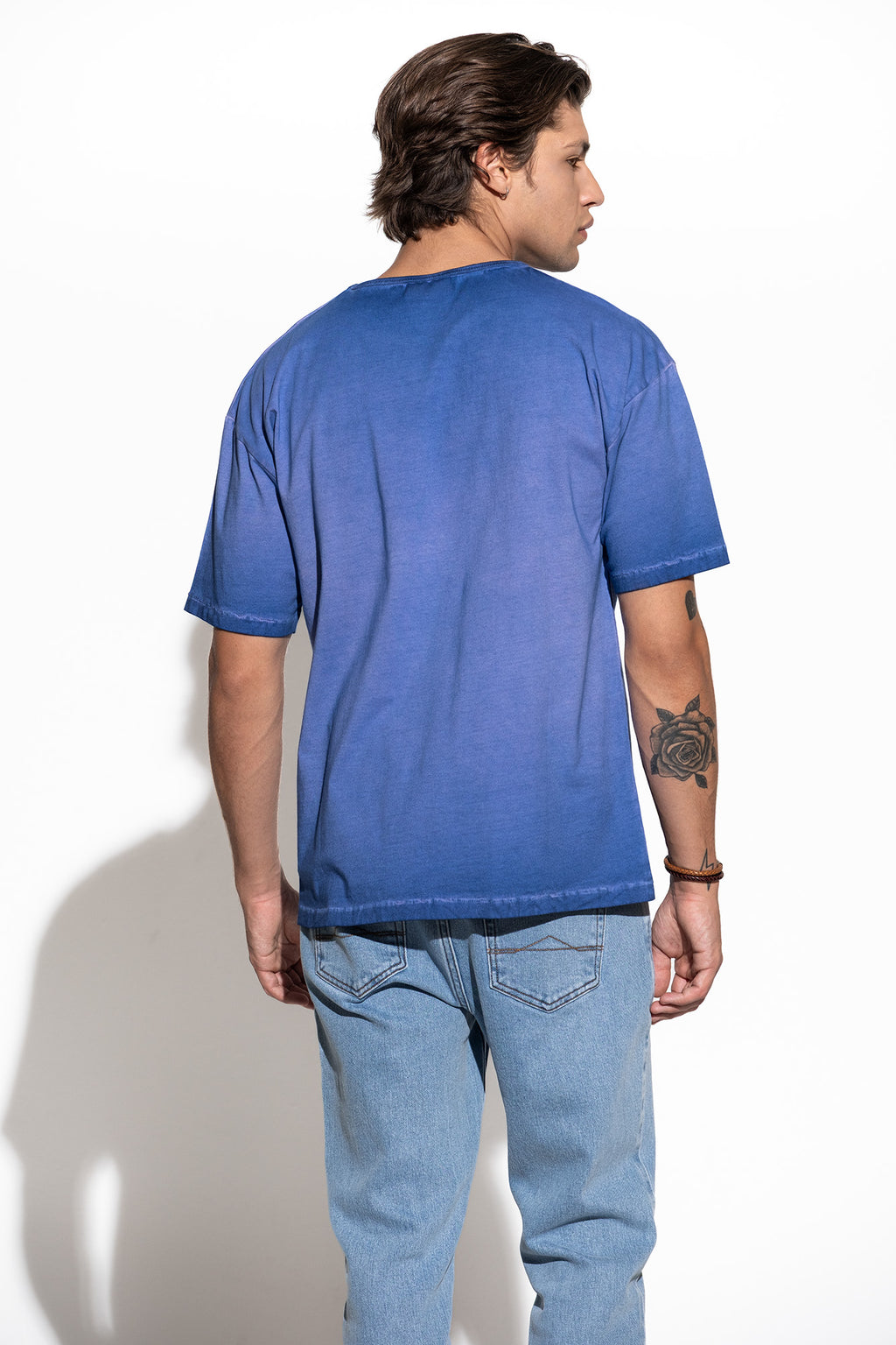 T-SHIRT COM PRINT YATCHING