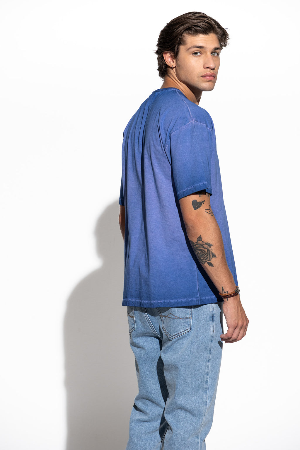 T-SHIRT COM PRINT YATCHING