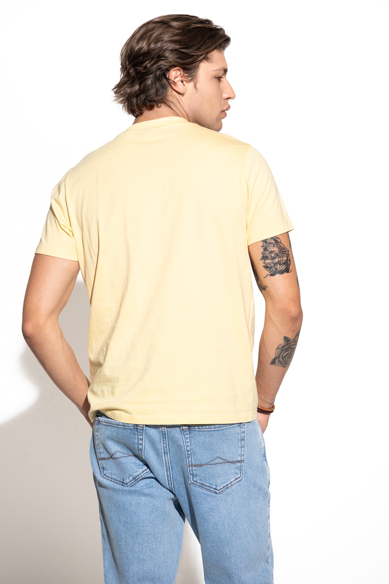 T-SHIRT COM PRINT ÂNCORA