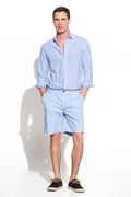 PANTALONES CORTOS CHINO EN SARGA