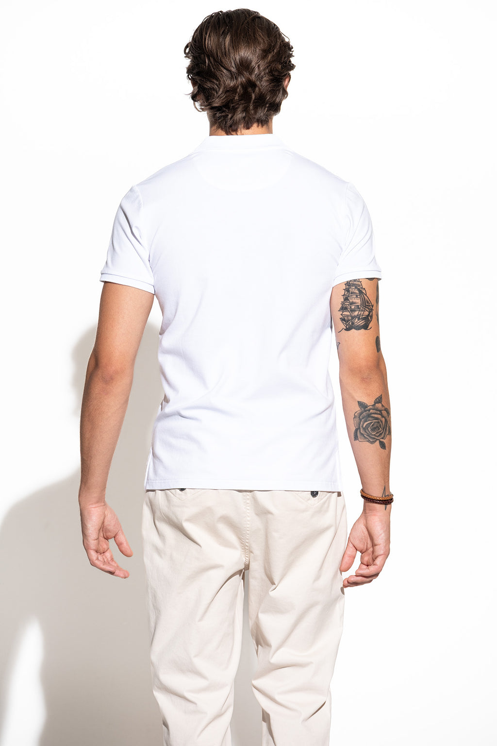 POLO MICRO PIQUET COM FECHO