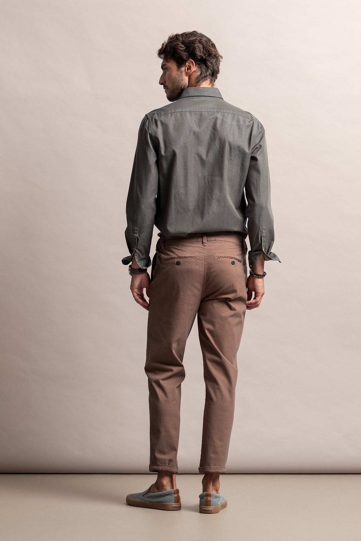 CAMISA DE GANGA LEVE SLIM FIT