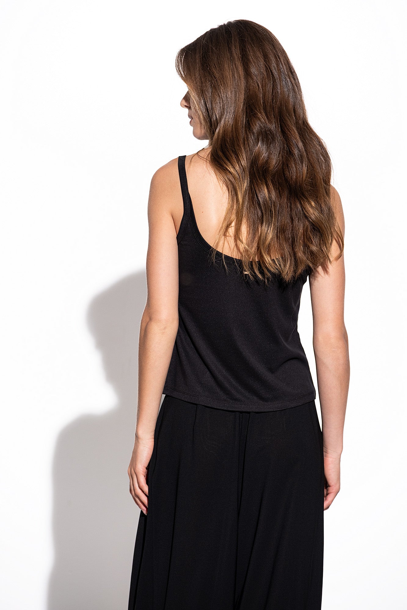 TOP PEPLUM LISO