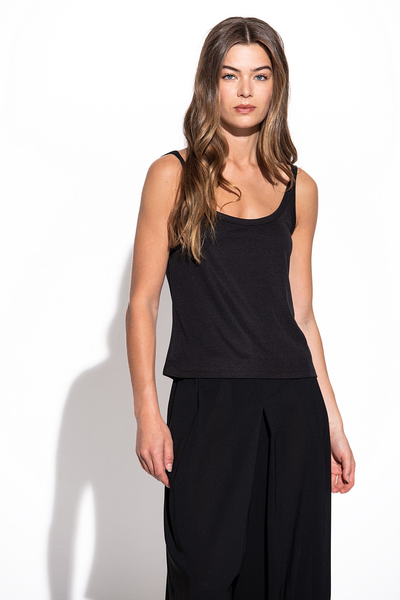 TOP PEPLUM LISO