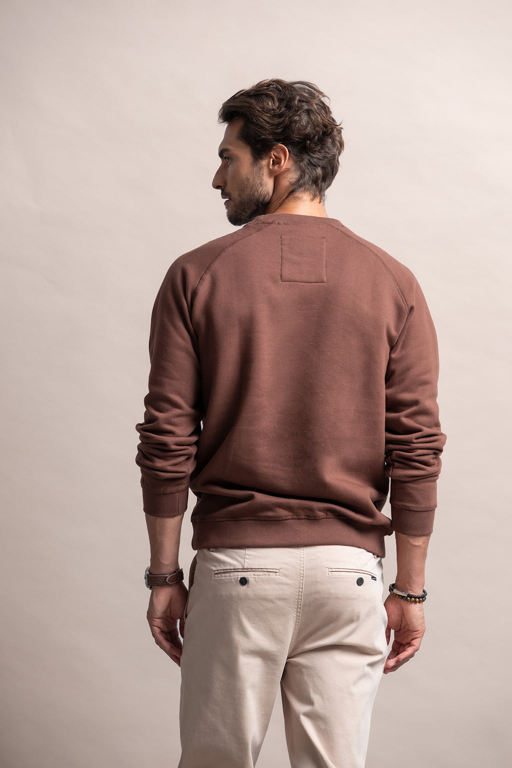 SWEATSHIRT BÁSICA DECOTE REDONDO