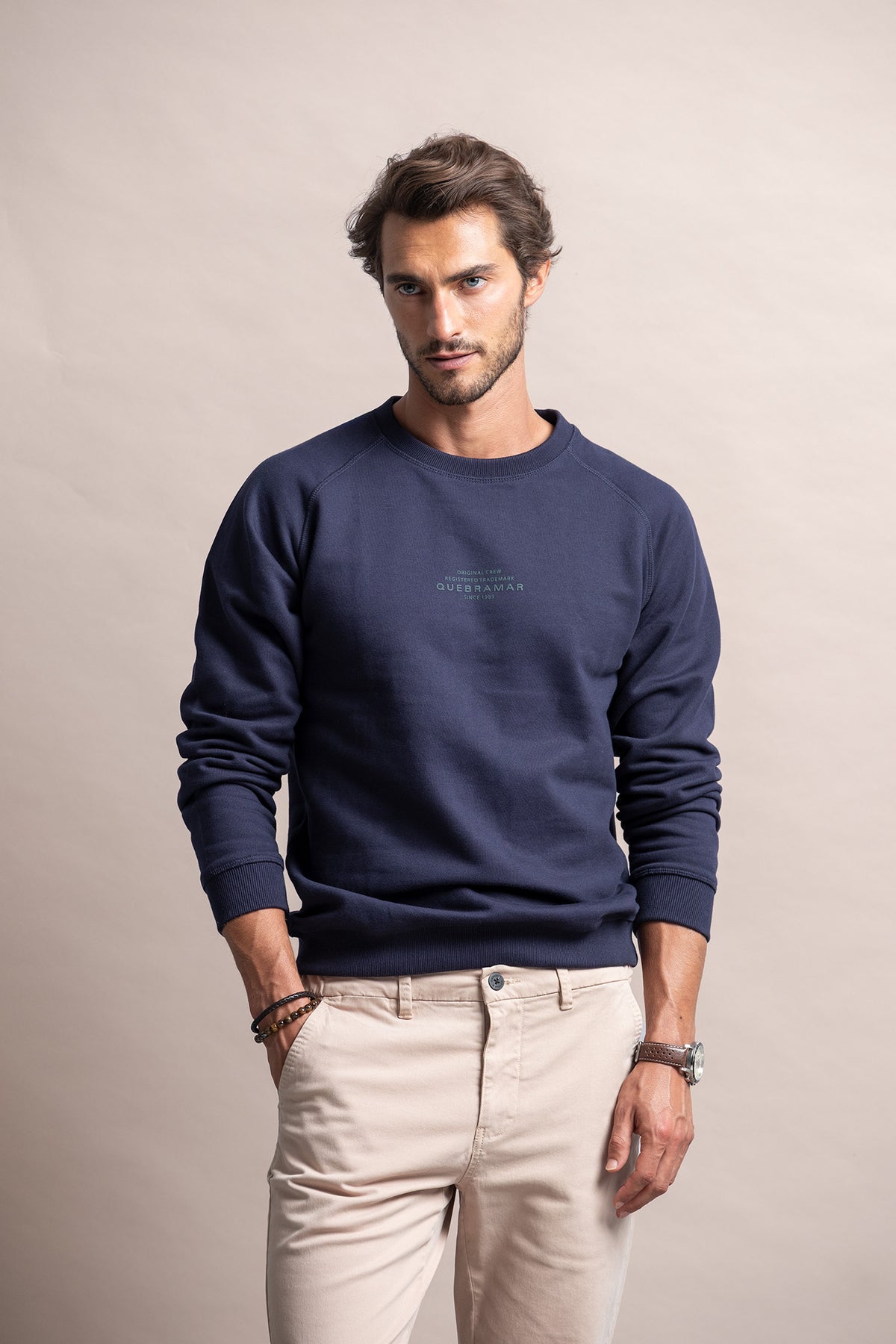 SWEATSHIRT BÁSICA DECOTE REDONDO