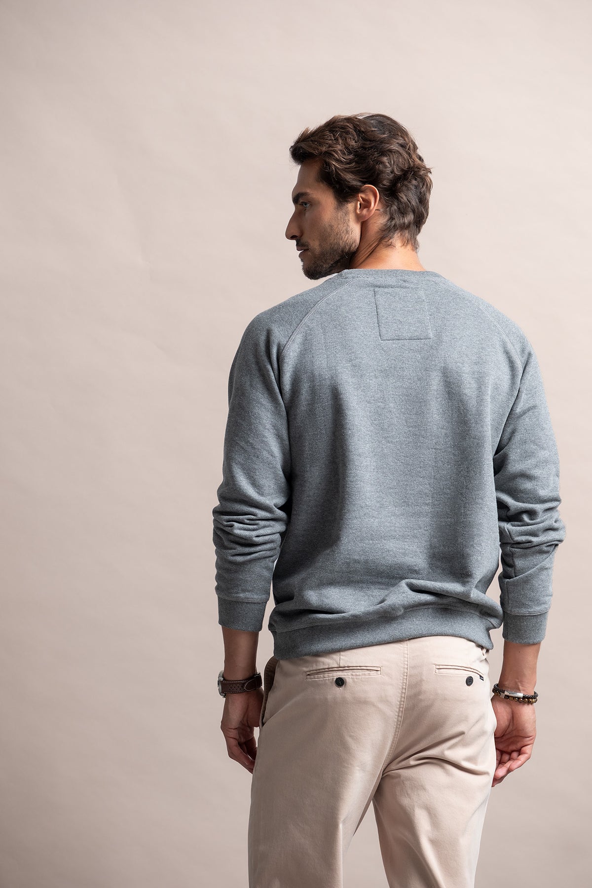 SWEATSHIRT BÁSICA DECOTE REDONDO
