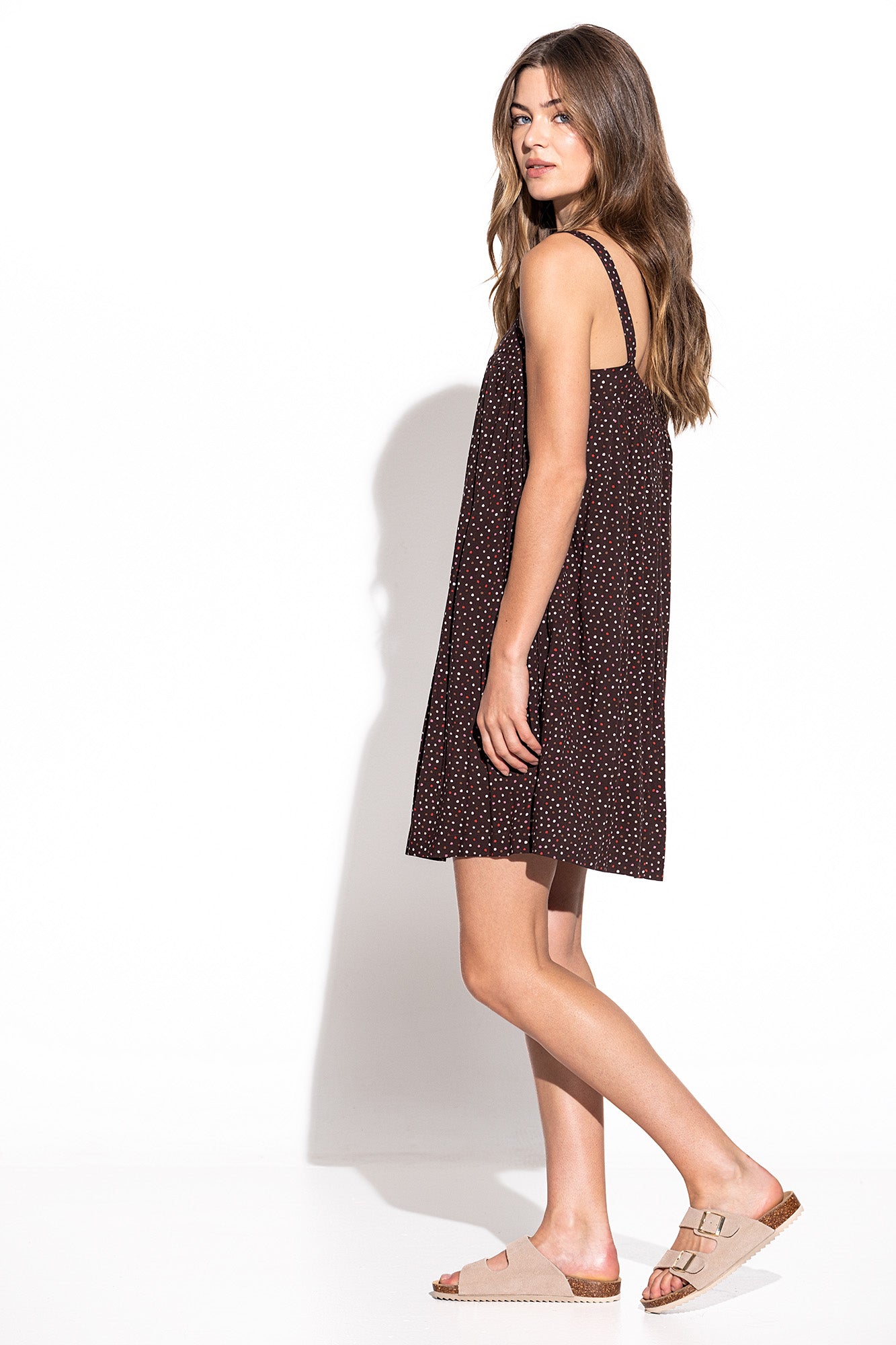 VESTIDO CURTO POLKA DOTS