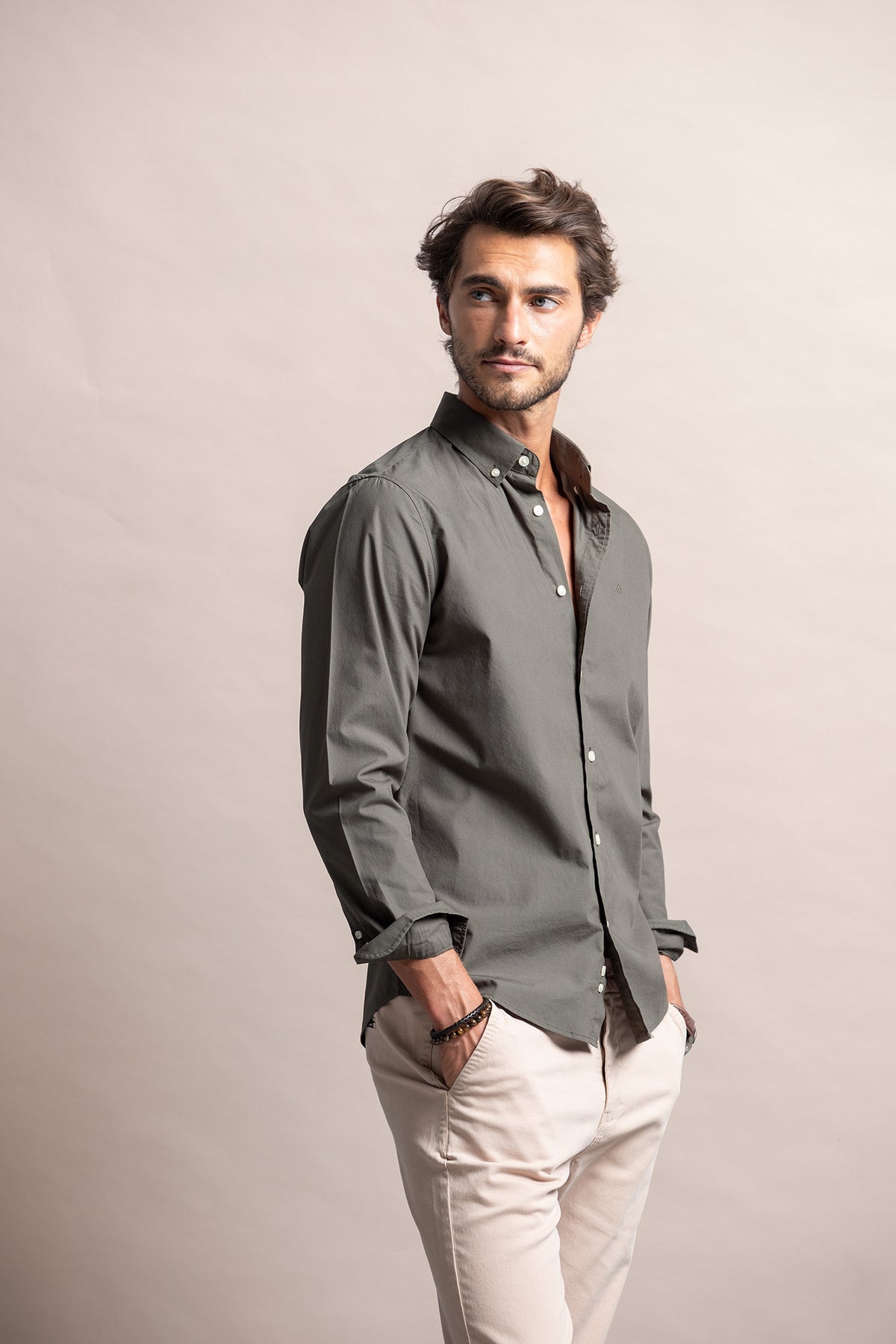 CAMISA POPELINA SLIM FIT