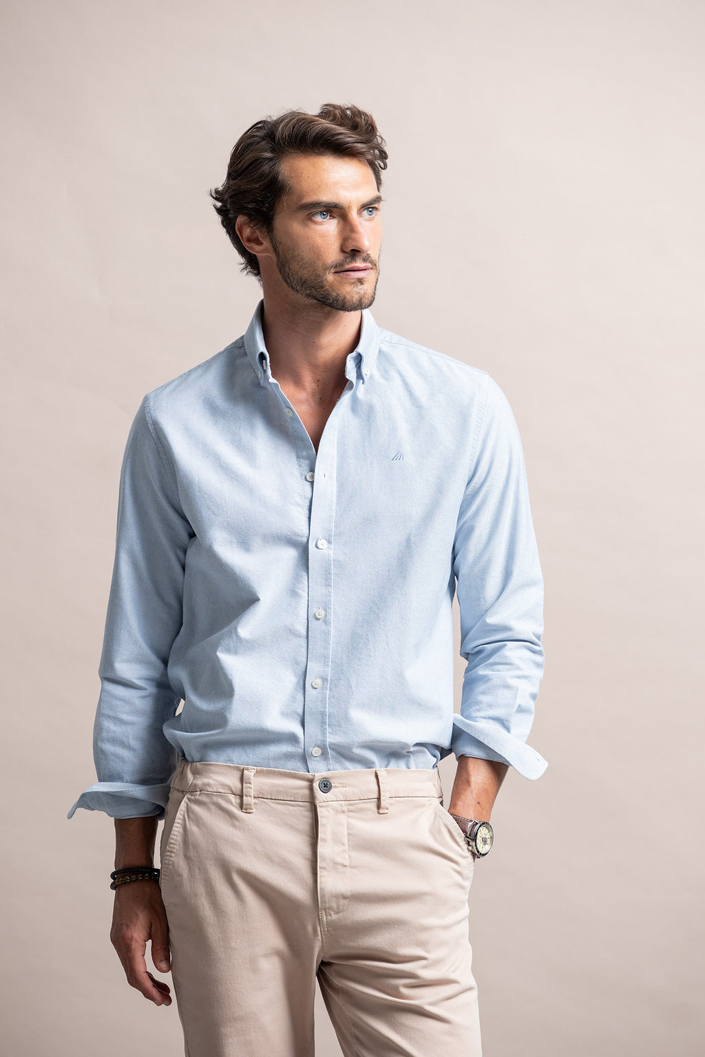 CAMISA OXFORD BÁSICA REGULAR FIT