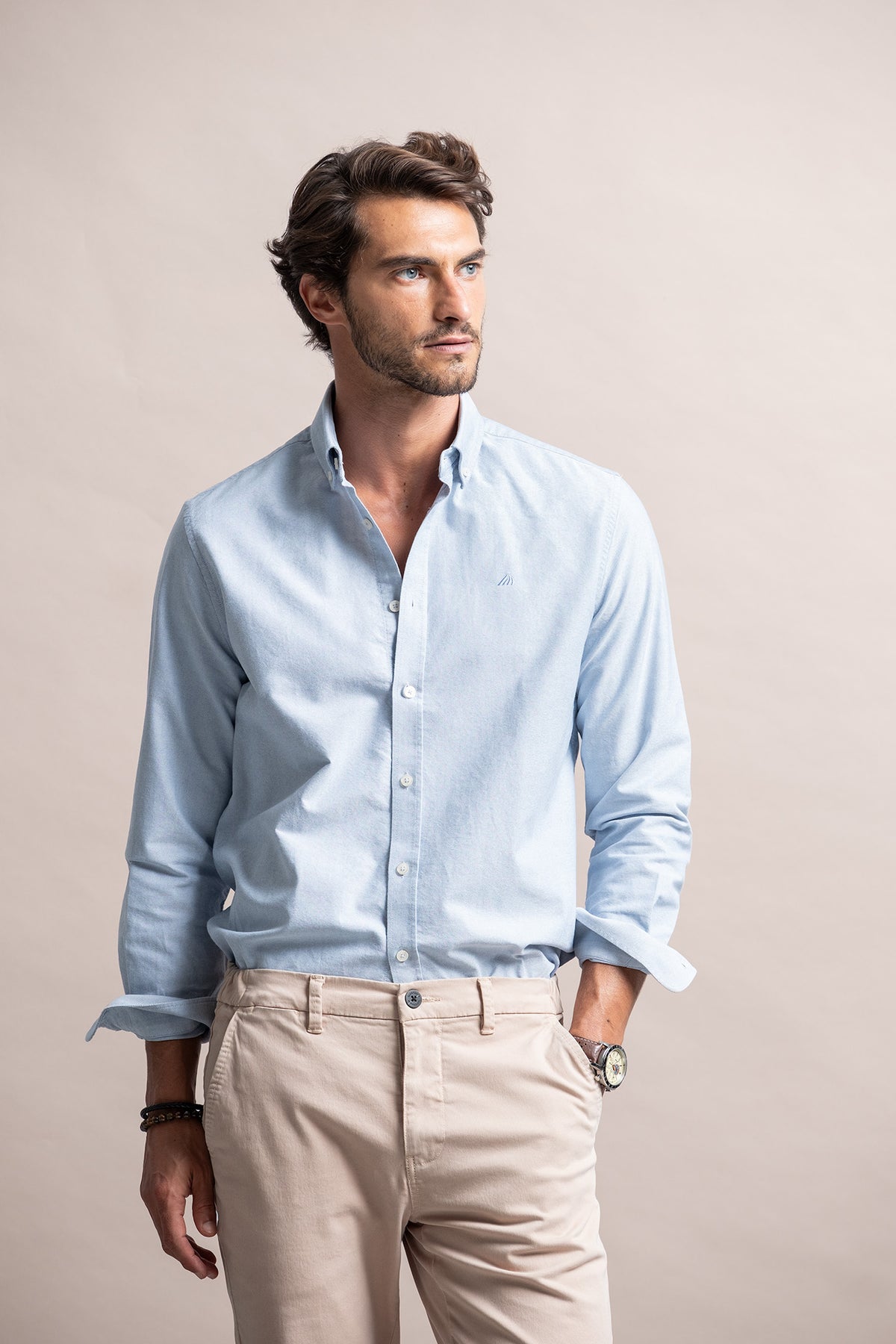 CAMISA OXFORD BÁSICA REGULAR FIT