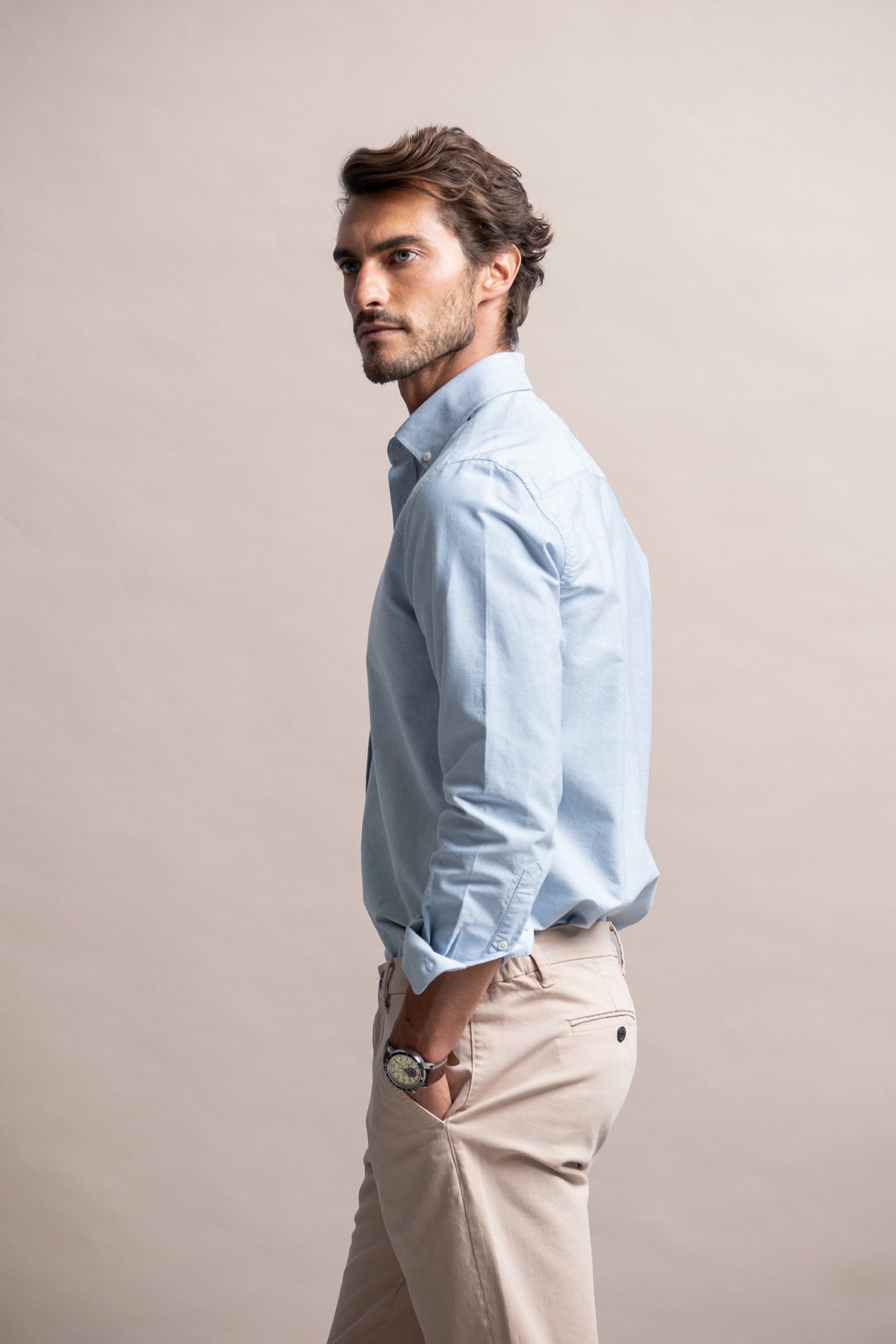 CAMISA OXFORD BÁSICA REGULAR FIT