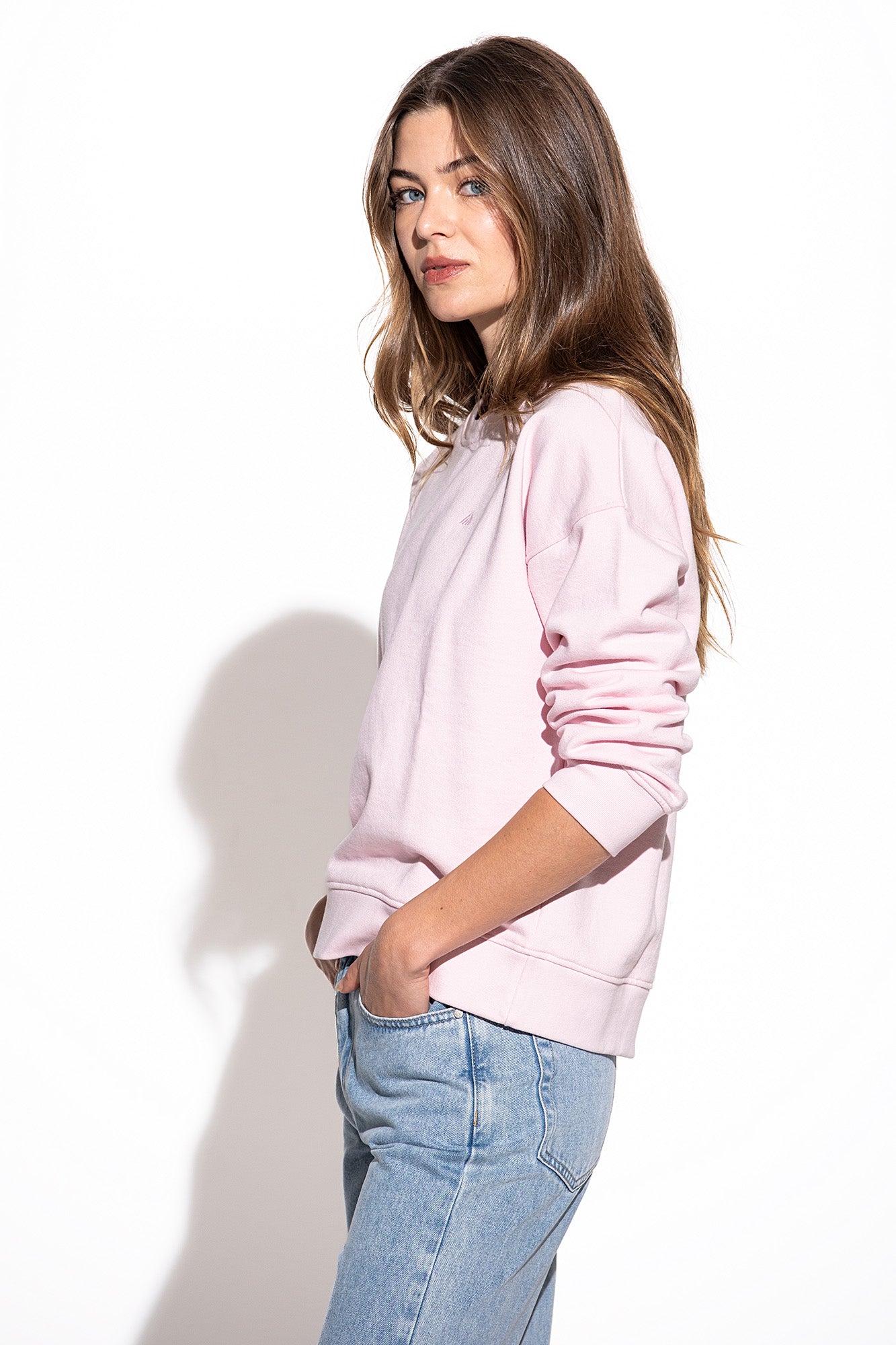 SWEATSHIRT COM DECOTE REDONDO