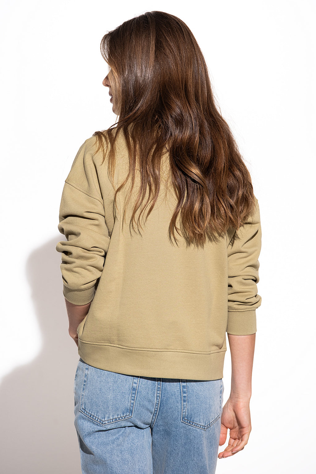 SWEATSHIRT COM DECOTE REDONDO