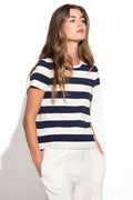 T-SHIRT ÀS RISCAS