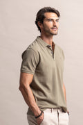 SHORT SLEEVE PIQUE POLO SHIRT