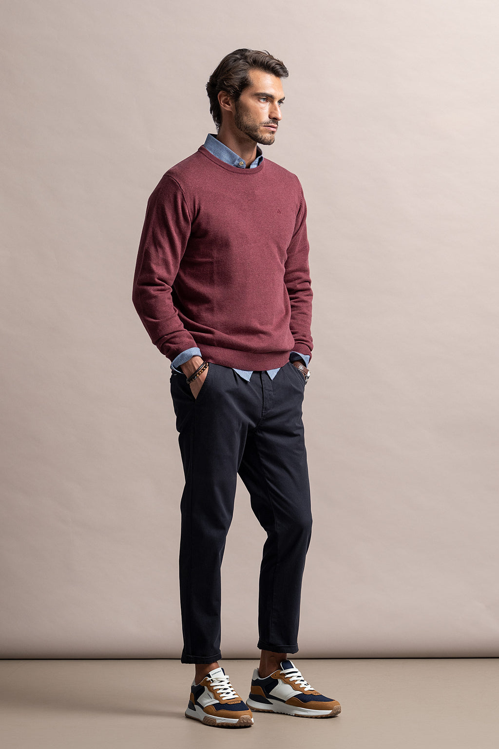 CALÇAS CHINO TAPERED