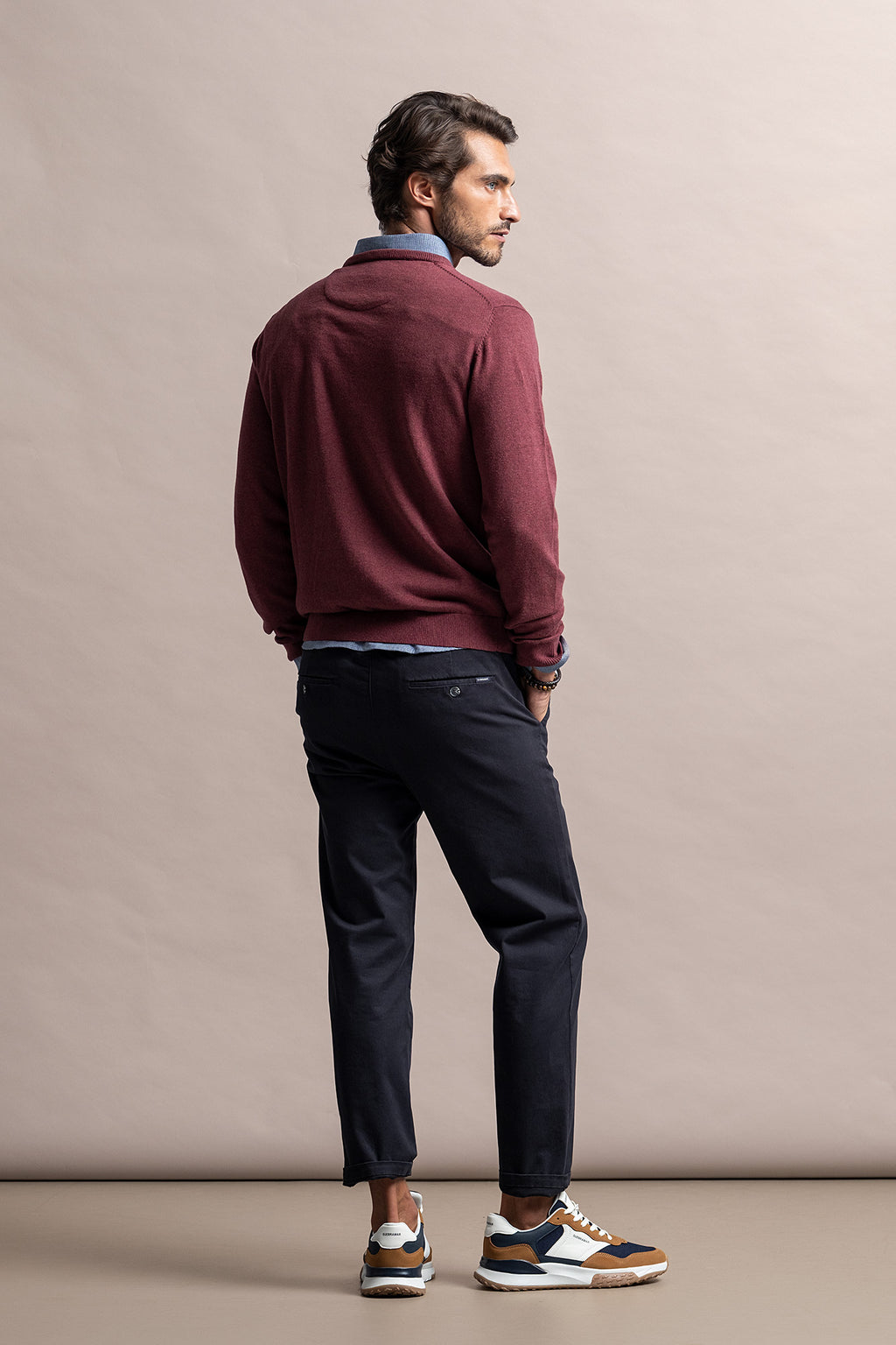 CALÇAS CHINO TAPERED