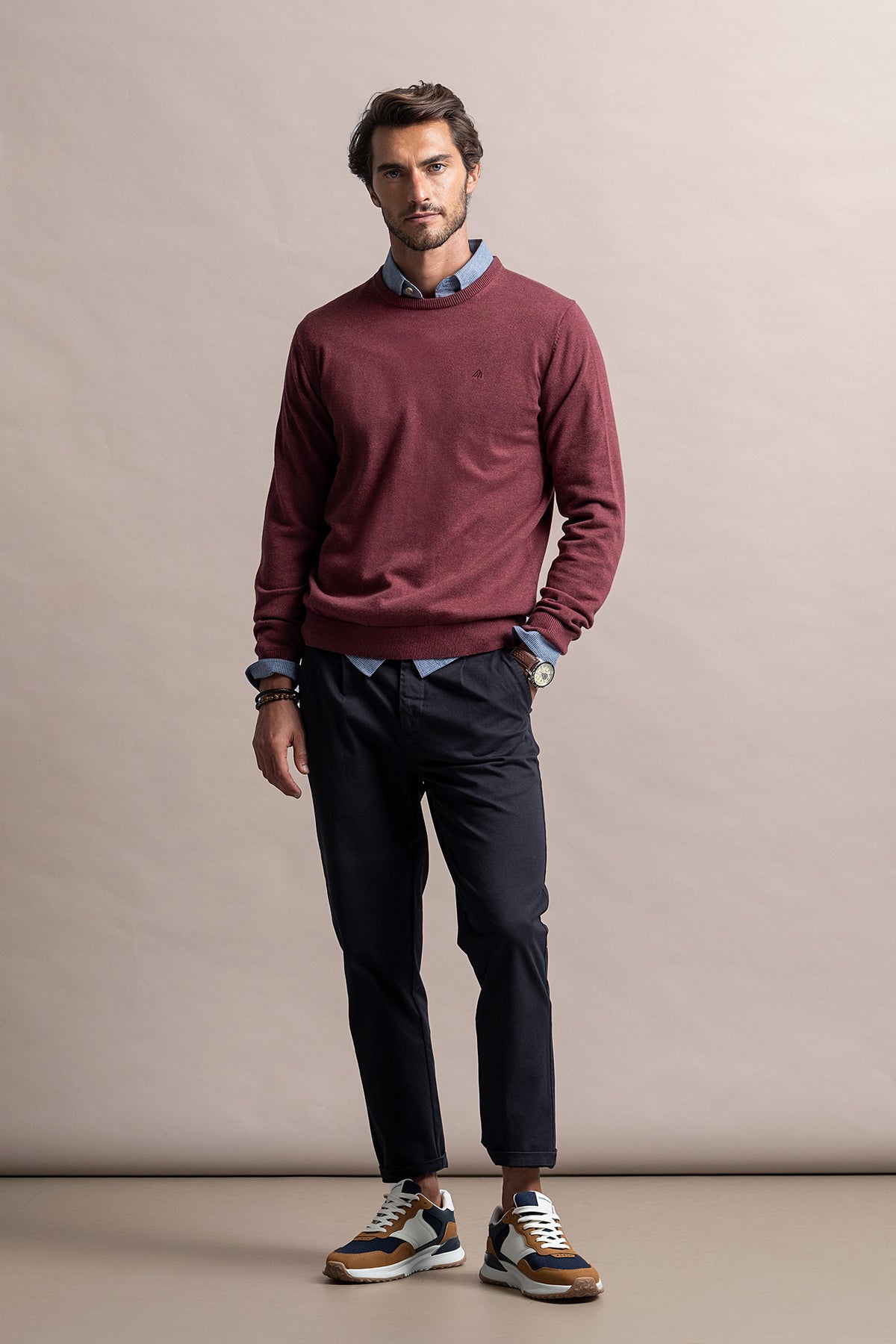 CALÇAS CHINO TAPERED